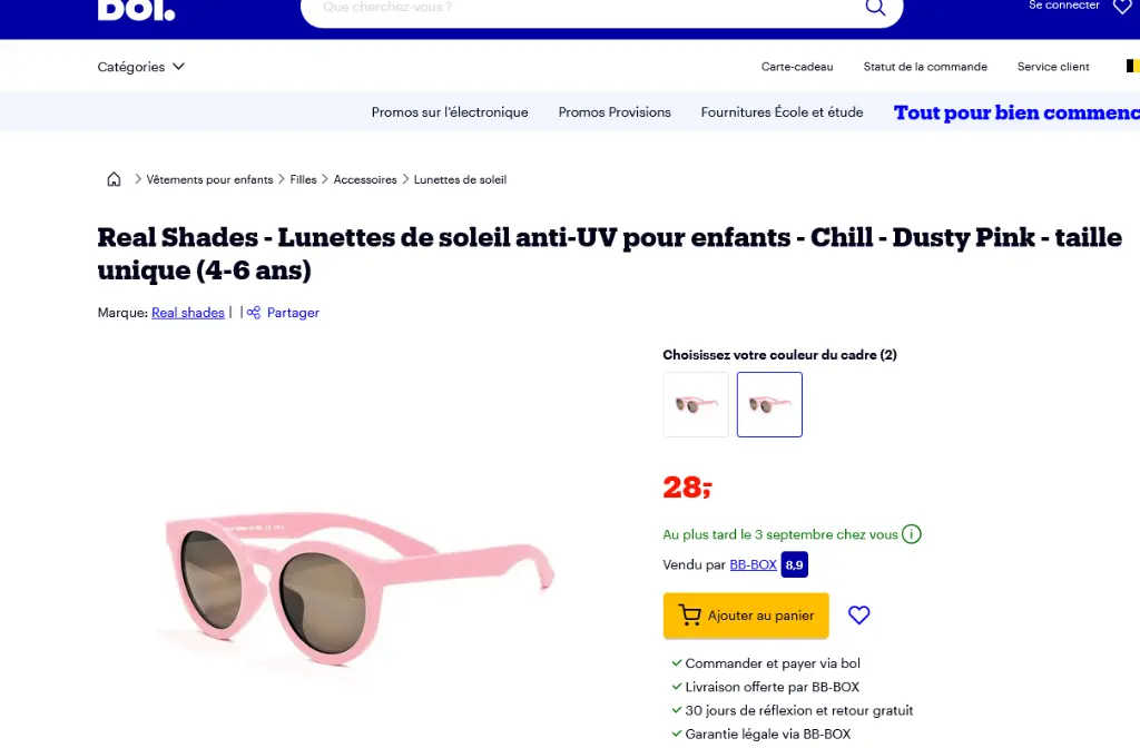 Screenshot 2024-08-29 at 13-17-16 Real Shades - Lunettes de soleil anti-UV pour enfants - Chill - Dusty Pink - taille... bol.webp