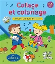 LIVRE  Collage et coloriage avec des chansons d'enfants