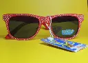 LUNETTES DE SOLEIL HAUTE QUALITE ENFANTS EYEWEAR CAT3 100% UV PROTECTION, RED POP REF: L8