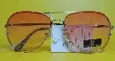 Lunettes style aviateur, corps métal doré optique fumée Coef: 02 Réf: TRR