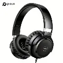 CASQUE DE LUXE Casque Filaire Supra-auriculaire Avec Microphone & BALANCED SOUND NOIR