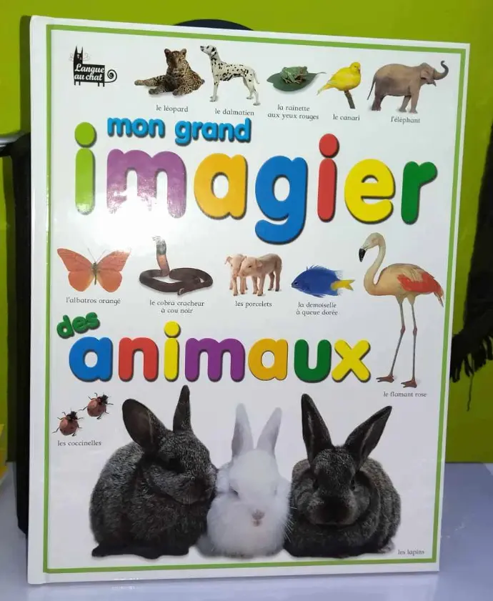 LIVRE Mon grand imagier des animaux, tome 3