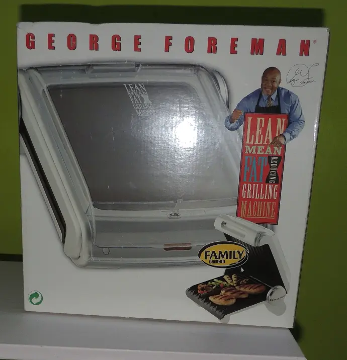 George Foreman Grill Electrique pour Viande, Poisson, Légume, Panini, 5 Portions