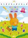 LIVRE Colle et colorier LAPIN CLOCHE ABEILLE