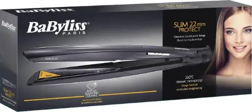 BaByliss ST325E brosse soufflante et fer à lisser À chaleur. Noir