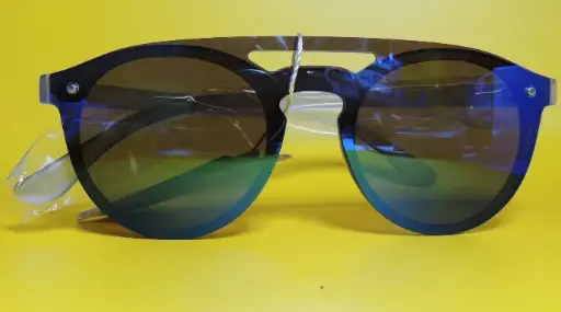 LUNETTES DE SOLEIL HAUTE QUALITE EYEWEAR CAT3 100% UV PROTECTION optique spéciale corps entier en miroir REF: bleu FB1