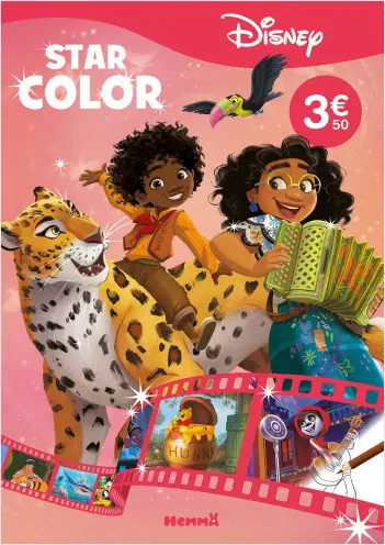 STAR COLOR dès 3 ans Disney Hachette